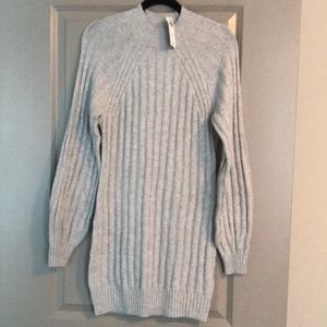 NWT Hollister grey sweater dress, size small